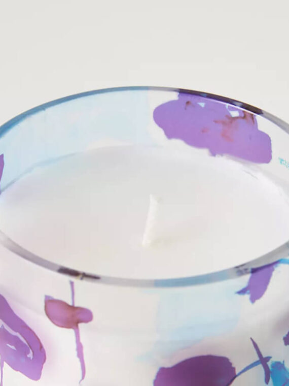 Colorful Glass Candle Set